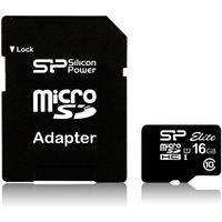 microSDHC 16GB CL10/UHS-1 40/15 MB/s Elite + adapter