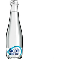 Woda KROPLA BESKIDU 0.33L (12szt) niegazowana butelka szklana