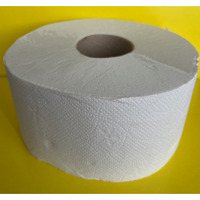 Papier toaletowy JUMBO 120m(12szt) biały 20x9, 1cm 65% białości 2 warstwy 270065 PUFFO