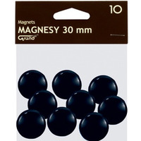 Magnesy 30mm GRAND czarne (10)^ 130-1694