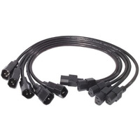 Kabel zasilający 5 sztuk AP9890 C13 - C14, 0.6m