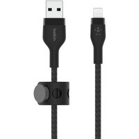 Kabel BoostCharge USB-A do Lightning silikonowy 2m, czarny