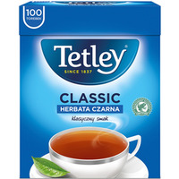 Herbata TETLEY CLASSIC czarna 100 saszetek bez zawieszki