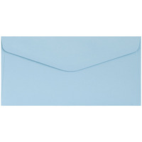 Koperta DL gładki niebieski satynowany K (10szt.) 130g 280128 Galeria Papieru