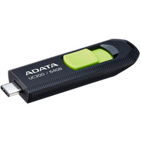 ADATA FLASHDRIVE UC300 64GB USB 3.2 BLACK&GREEN