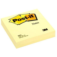 Bloczki 3M POST-IT XL 5635 100x100mm żółte 200k 70071088481