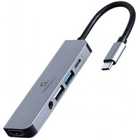 Adapter USB-C 5w1, PD, HDMI, Audio, USB 3.1, USB 2.0
