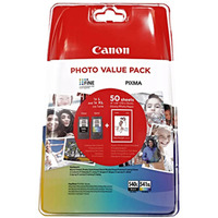 Canon oryginalny ink / tusz Canon PG-540L/CL-541XL Photo Value Pack, black/color, 5224B007, Canon 2-pack Pixma MG2150, 3150, 4150