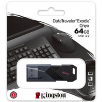 Pendrive Data Traveler Exodia Onyx 64GB USB3.2 Gen1