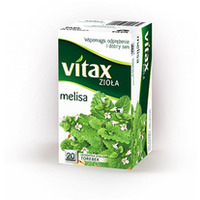 Herbata VITAX, melisa, 20 torebek