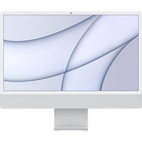 24 cale iMac Retina 4.5K: M1, 8/7, 16GB, 256GB - Srebrny
