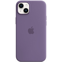 Etui silikonowe z MagSafe do iPhonea 14 Plus - fiolet irysa