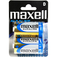 Bateria MAXELL alkaiczna LR20, 2 szt