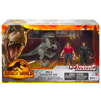 Figurki Jurassic World Owen i Velociraptor