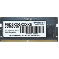 PATRIOT DDR5 8GB SIGNATURE 5600MHz SO-DIMM 1Rx4