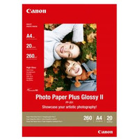 Canon Photo Paper Plus Glossy, foto papier, połysk, biały, A4, 260 g/m2, 20 szt., PP-201 A4, atrament