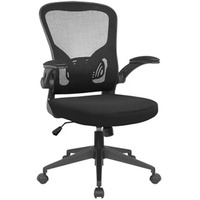 Defender Krzesło biurowe AKVILON, czarna, oddychające plecy