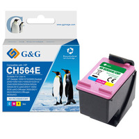 G&G kompatybilny ink / tusz z CH564EE, HP 301XL, color, 18ml, ml NH-RC564C, dla HP Deskjet 1000, 2000, 3000, 1050, 2050, 3050 AIO