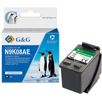 G&G kompatybilny ink / tusz z N9K08AE, HP 304XL, black, 18ml, ml NH-RC304XLBK-T, dla HP DeskJet 3720, 3730, 3732, 3752, 3758, 3755