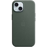 Etui z tkaniny FineWoven z MagSafe do iPhonea 15 - wieczna zieleń