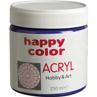 Farba akrylowa 250ml granatowy HA 7370 0250-33 Happy Color