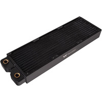 Chłodzenie wodne Pacific CLM360 slim radiator (360mm, 5x G 1/4 miedź) czarne