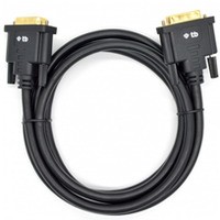 Kabel DVI M-M 24+1 1.8 m. czarny, pozłacany