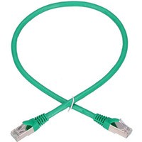 Kabel sieciowy LAN Patchcord CAT.6 FTP 0, 5m 1GBIT foliowana skręcona para, miedziany