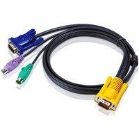 Kabel PS/2 KVM z 3w1 SPHD 2L-5202P