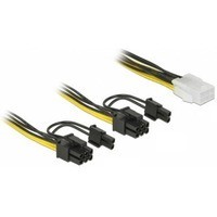 Kabel rozdzielacz zasilania PCI Express 6Pin/2x PCI Express 8PIN 15cm